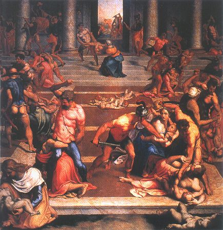 Le de Bethlehem meurtre de l'enfant à Daniele da Volterra