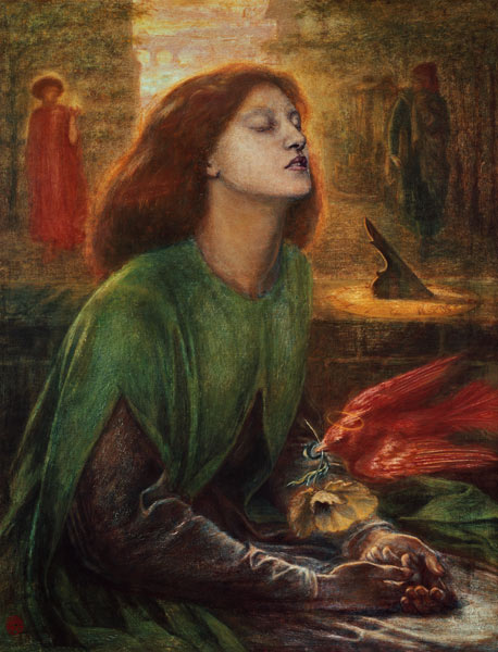 Rossetti / Beata Beatrix / Painting à Dante Gabriel Rossetti