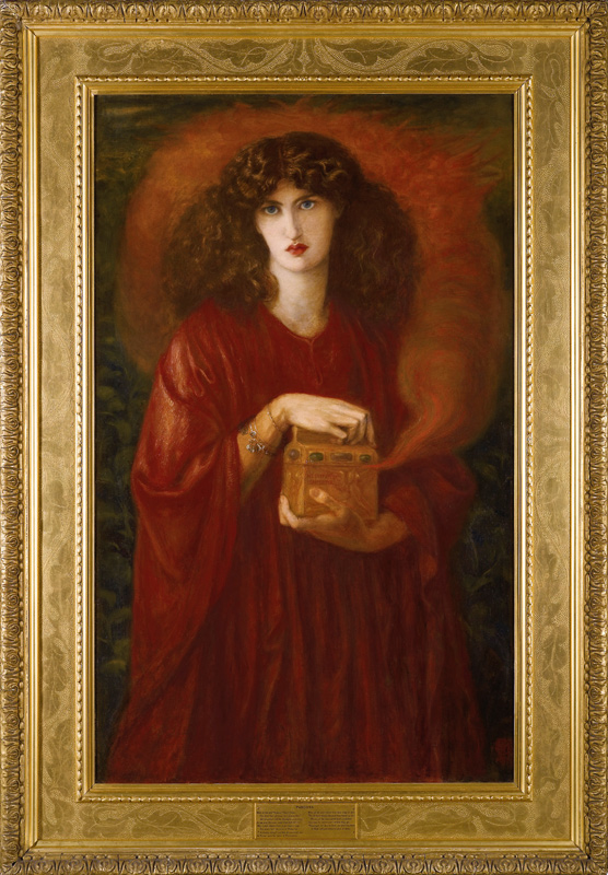 Pandora à Dante Gabriel Rossetti