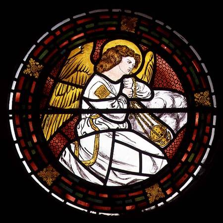 Angel with a censer à Dante Gabriel Rossetti
