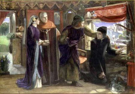 The First Anniversary of the Death of Beatrice à Dante Gabriel Rossetti