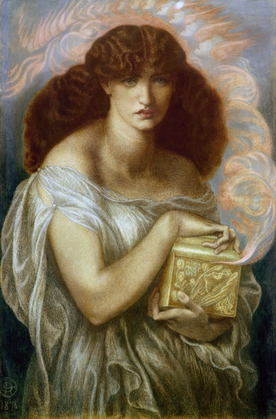 Dante Gabriel Rossetti / Pandora à Dante Gabriel Rossetti