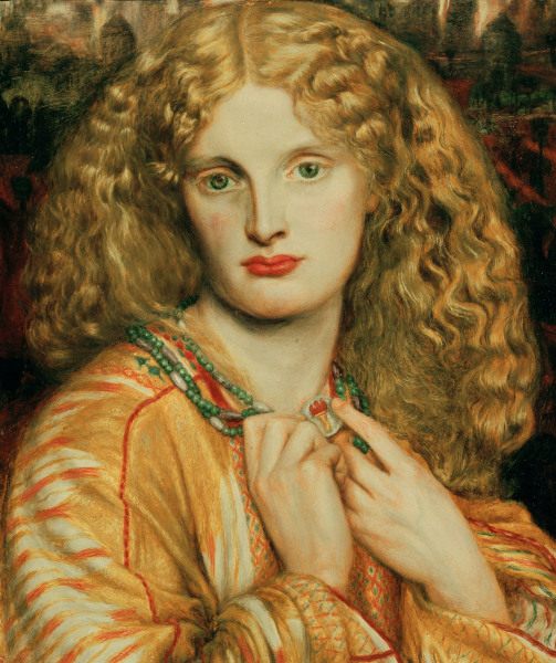 D.G.Rossetti, Helen of Troy à Dante Gabriel Rossetti