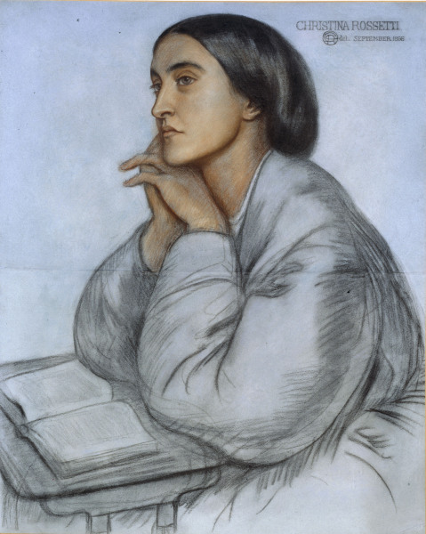 D.Rossetti, Christina Rossetti, 1866. à Dante Gabriel Rossetti