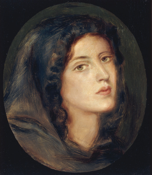D.Rossetti, Miss Burton. à Dante Gabriel Rossetti
