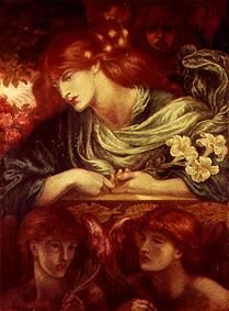 Mme noble (The Blessed Damozel) à Dante Gabriel Rossetti