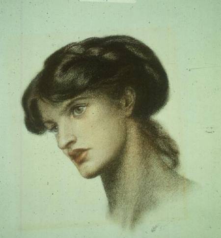 Portrait of Mrs. Stillman à Dante Gabriel Rossetti