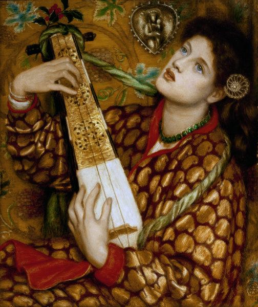 Rossetti / Christmas Carol / 1867 à Dante Gabriel Rossetti