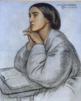 D.Rossetti, Christina Rossetti, 1866.
