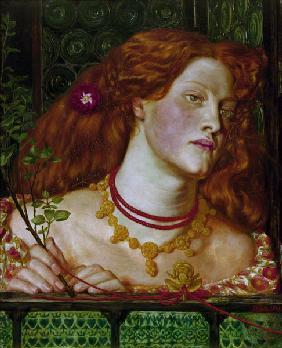 Rosamund Clifford / painting by Rossetti