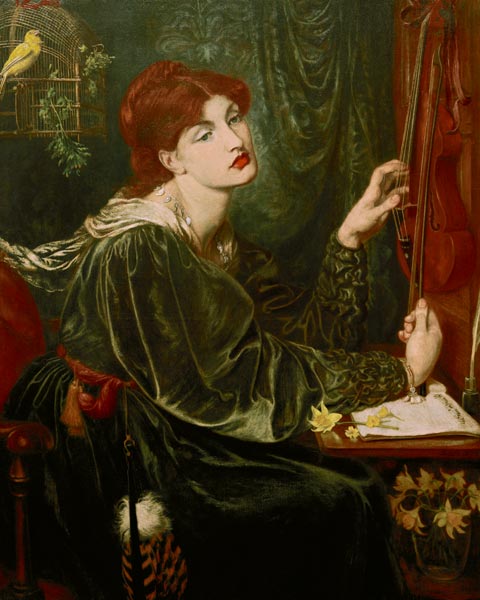 D.G.Rossetti / Veronica Veronese / 1872 à Dante Gabriel Rossetti