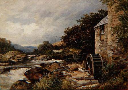 The Mill on the Llugwy, Capel Curig à David Bates