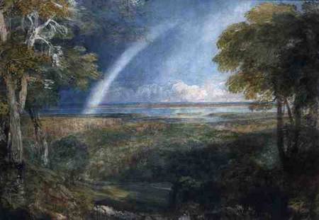 A Rainbow over the Severn à David Cox