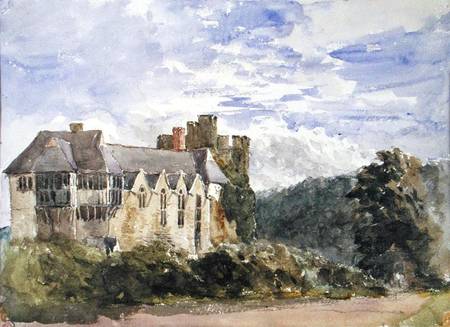 Stokesay Castle and Abbey à David Cox