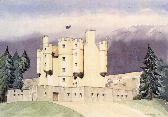 Braemar Castle, 1994 (w/c)  à David  Herbert