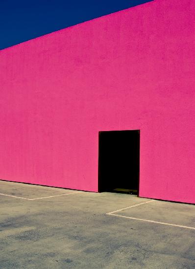 Shocking Pink Wall
