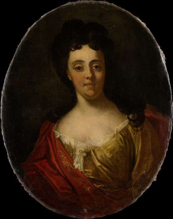 Portrait of Sophia Magdalena von Holzhausen à David LeClerc