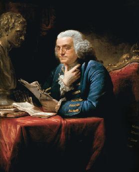 Portrait of Benjamin Franklin