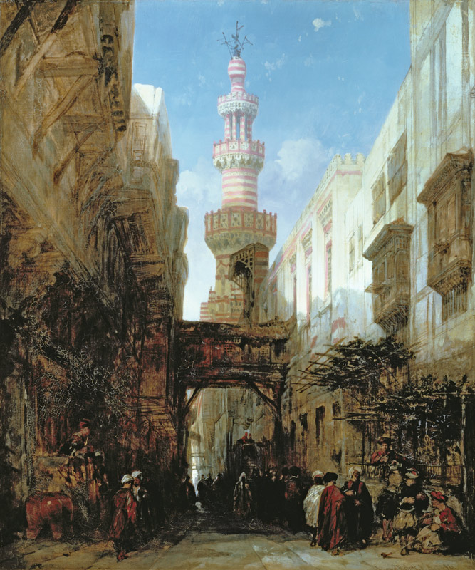 Street in Cairo à David Roberts