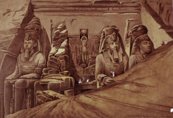Abu Simbel, Great Rock Temple , Roberts à David Roberts