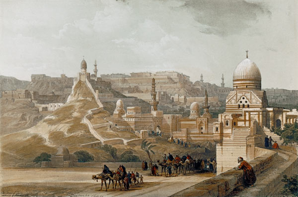 The Citadel of Cairo, from Egypt and Nubia, Vol.3 (litho) à David Roberts