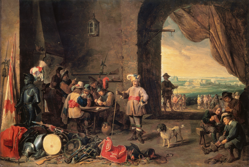 The Guardroom à David Teniers