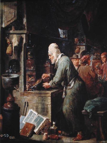 The Alchemist à David Teniers