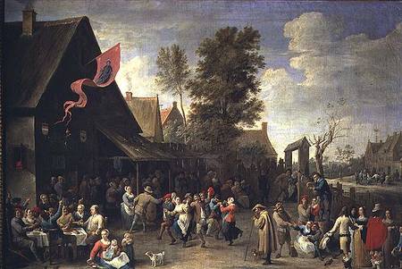 The Consecration of a Village Church à David Teniers