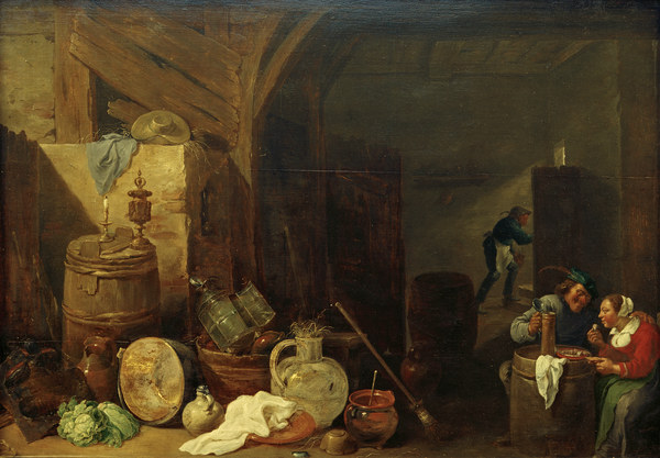 D. Teniers d.J., Abendessen in der ... à David Teniers