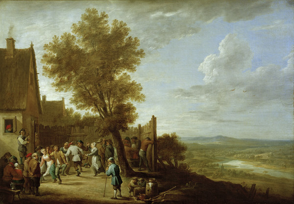 David Teniers d.J., Bauerntanz à David Teniers
