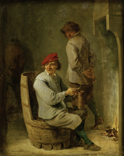 David Teniers d.J., Raucher auf einem .. à David Teniers