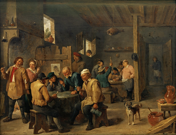 David Teniers d.J., Zechstube à David Teniers