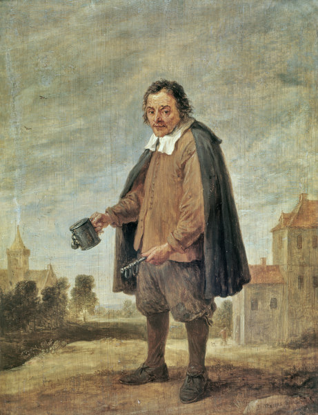 D.Teniers d.J., Spendensammler à David Teniers