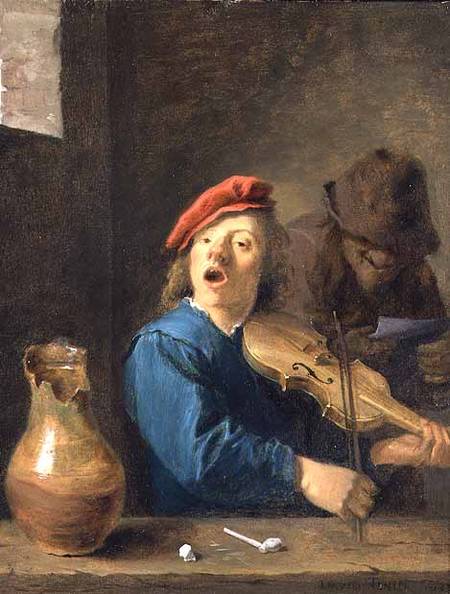 The Fiddler à David Teniers
