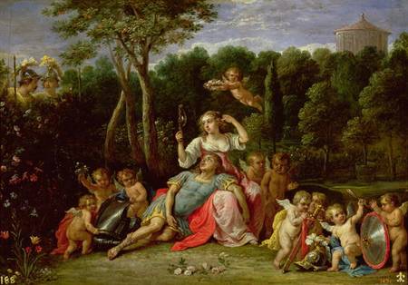 The Garden of Armida à David Teniers