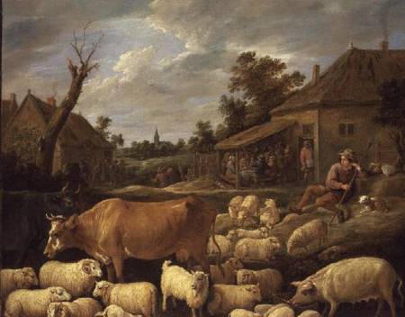 The Good Shepherd à David Teniers