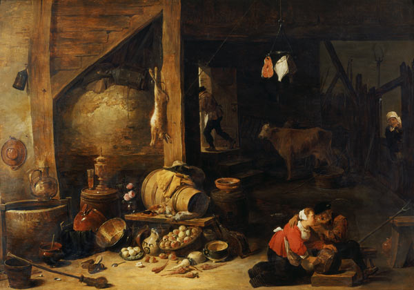 David Teniers d.J., Im Stall à David Teniers