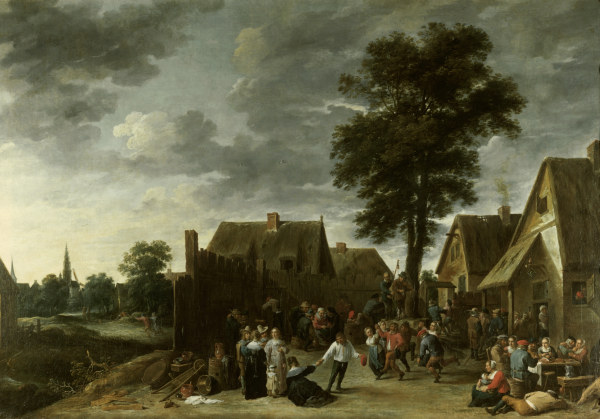 Teniers the Younger / Fair at Inn / 1641 à David Teniers