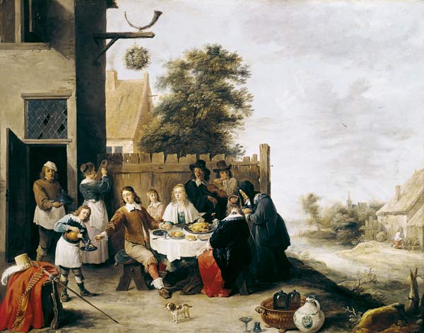 The Feast of the Prodigal Son à David Teniers