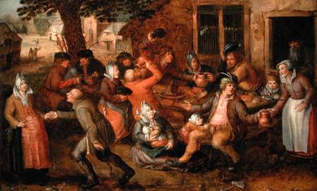Peasants Merrymaking à David Vinckboons
