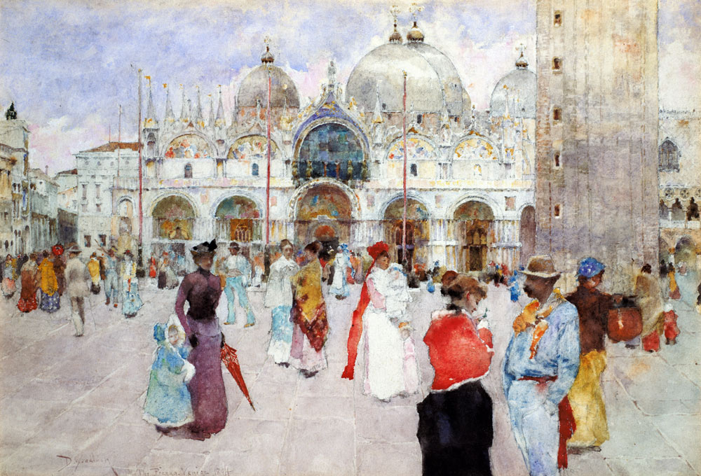 The Piazza di San Marco, Venice à David Woodlock