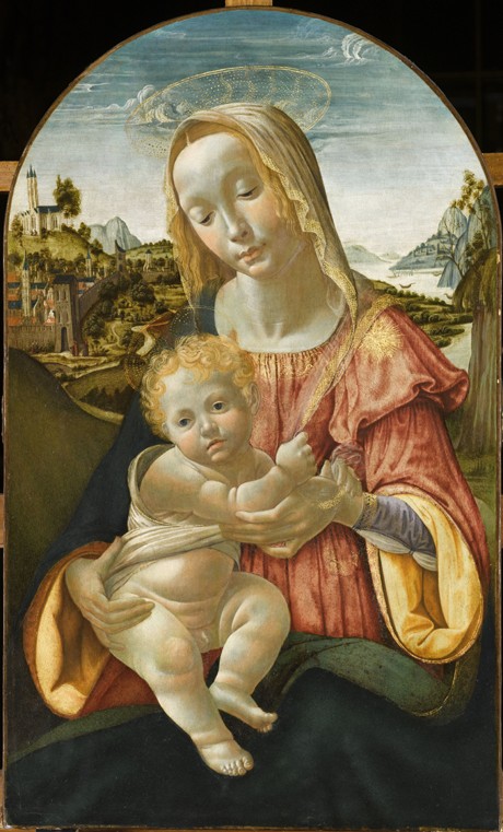Virgin and Child à Davide Ghirlandaio
