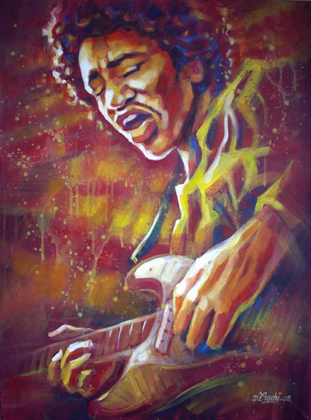 Jimi Hendrix - 1 à Denis Truchi
