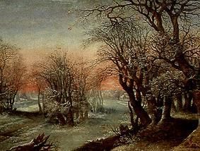 paysage d'hiver à Denis van Alsloot