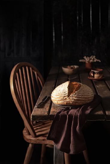 Mixed flour country bread