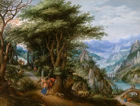 Landscape with Tobias and the Angel