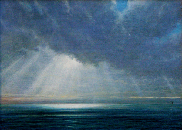 Sunlight over Sea à Derek Hare