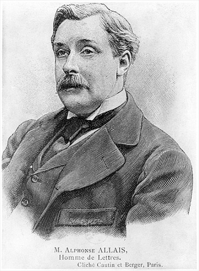 Alphonse Allais (1855-1905) late 19th century à Desire Mathieu Quesnel