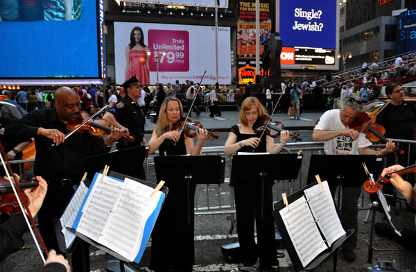 New York OpenAir at Times Square à Joachim W. Dettmer