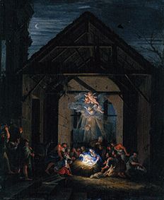 adoration des bergers à Maître d'Allemagne